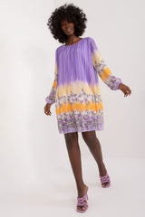 Colorful Print Dress