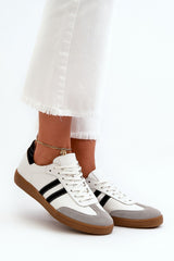 Soft Sole Low Cut Leather Sneakers
