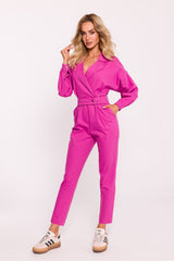 Envelope Wrap Neckline Jumpsuit