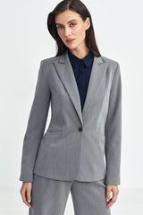Shoulder Padded Blazer
