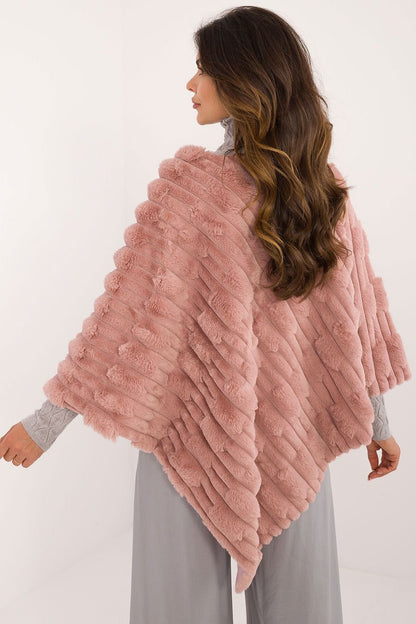 Textured Loose Fit Poncho