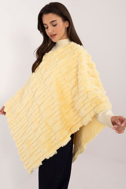 Textured Loose Fit Poncho