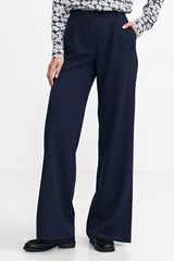Relaxed Fit Mid-Rise Trousers