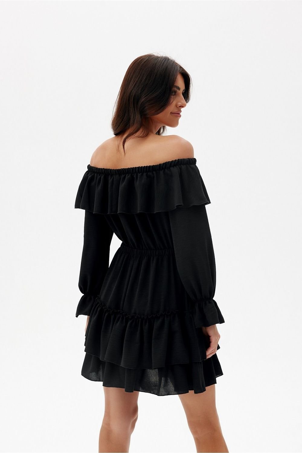 The Morella Ruffle Day Dress