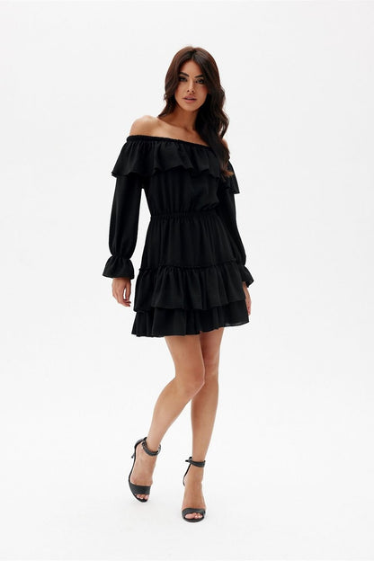 The Morella Ruffle Day Dress