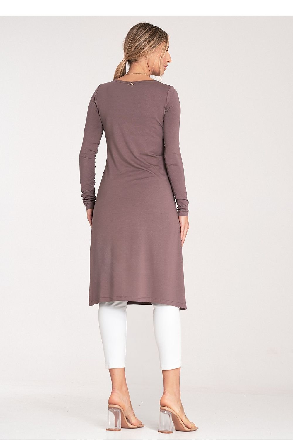 Long Sleeve Round Neck Tunic