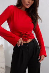 Flared Sleeved Blouse