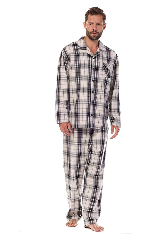 Black and White Plaid Pajama