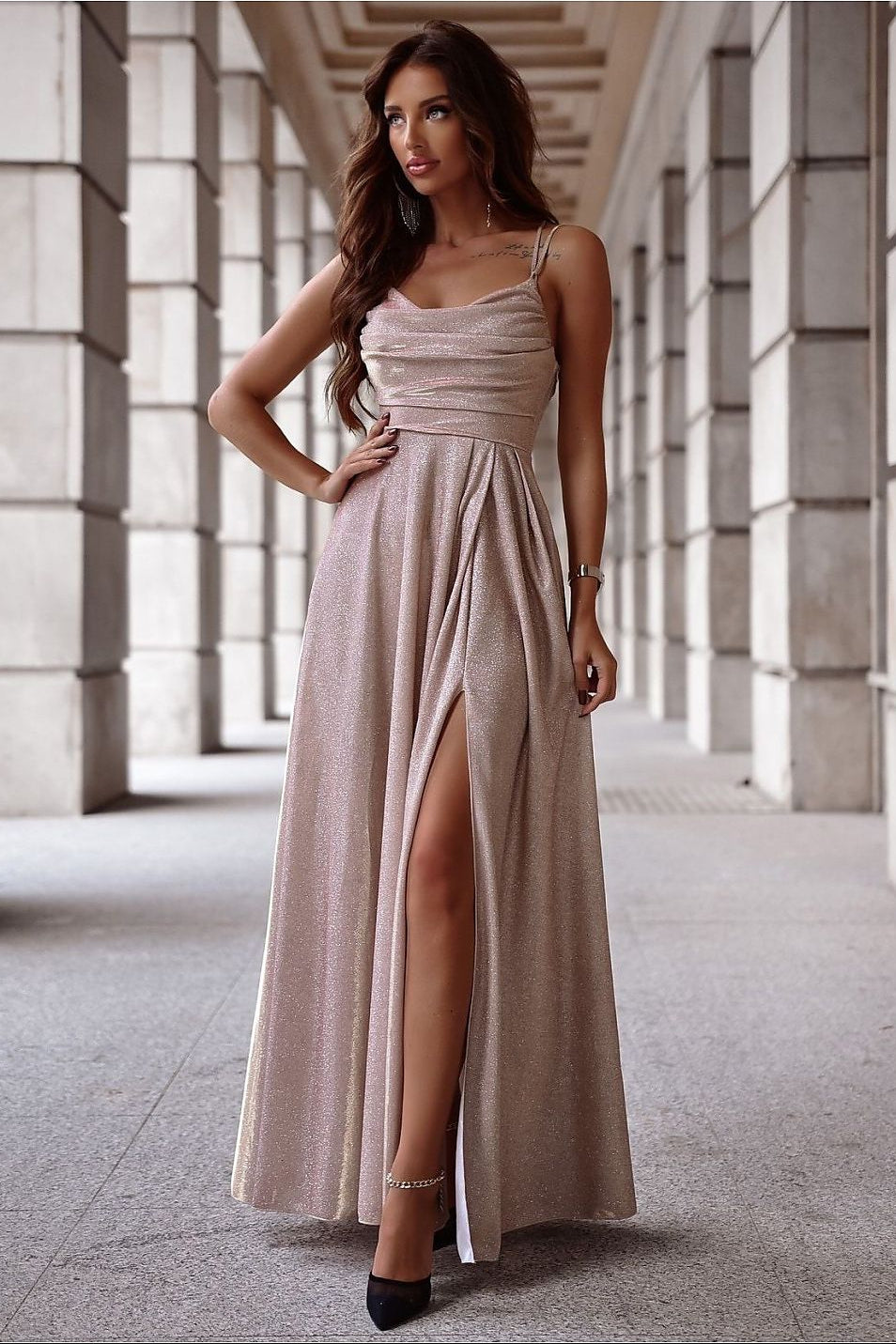  Long dress model 208844 With You 