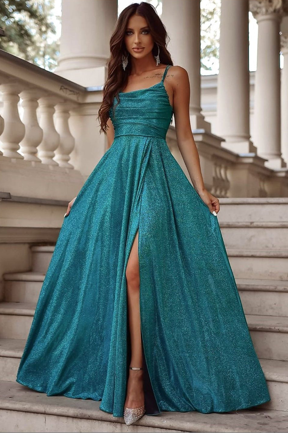  Long dress model 208847 With You 