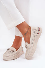 Breathable Leather Loafers