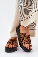 Big Toe Coverage Small Wedge Flip Flops