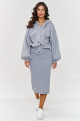 Oversized Hoodie Dress Set