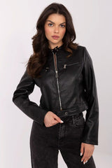 Eco Leather Waist Jacket