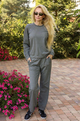 Maio Tracksuit Set with Gold Trim