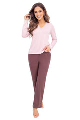 Donna Pajama Pants Set