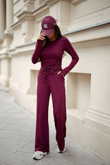 SHIRA Viscose Activewear Pants Set