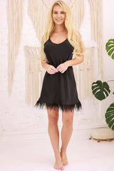 Kalimo Satin Short Nightgown