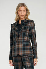 Fitted One-Button Blazer