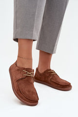 Suede Leather Barefoot Style Flats