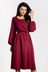 Long Sleeve Midi Dress