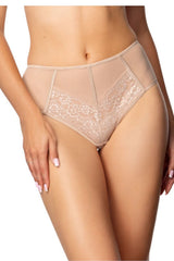 Mat's High Waist Beige Panty Briefs