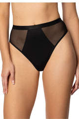 Cabri Black String Thong Panty