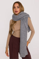Soft Yarn Ribbed Weave Shawl