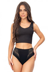 Classic Lace Panties with Cotton Comfort