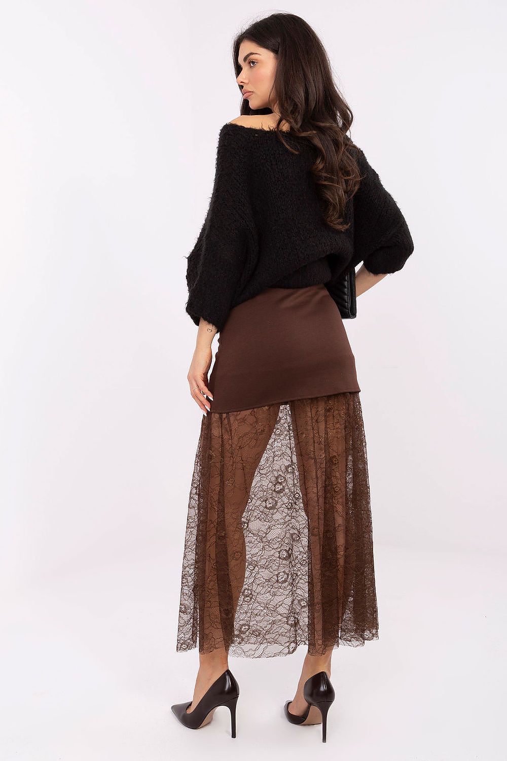  Lace skirt model 221591 Italy Moda 