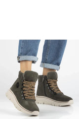 Solea Suede Platform Ankle Boots