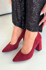 Classic Block Heel Pumps
