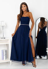 Strapless Evening Dress