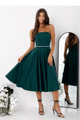 Strapless Evening Dress