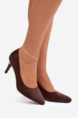 Sergio Leone Classic Pointed-Toe High Heels