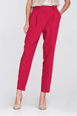 Elastic Band High Waist Women's Trousers