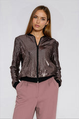 Sequined Sweatjacket