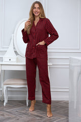 Cotton Checkered Pajamas