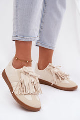 Eco Suede Flat Sneakers