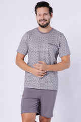 Men's Pajama Shorts Set