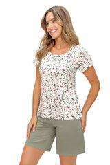 Soft Viscose Pajama Set – Comfortable Sleepwear for Women