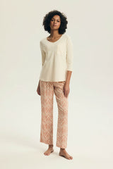 3/4 Sleeve Pajama Pants Set