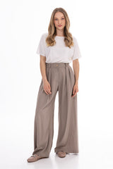 Wide Leg Loose Cut Women's Trousers