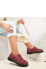 Lace Slip-On Platform Shoes