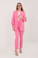 Luxe Polyamide Two-Piece Pant Set