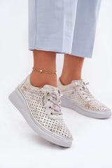 Premium Suede Platform Sneakers with Cushioned Leather Footbed