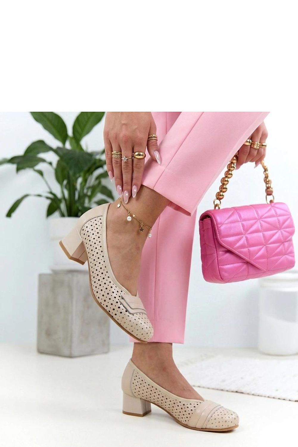  Block heel pumps model 226552 Solea 