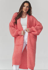 Oversized Pocketed Cardigan