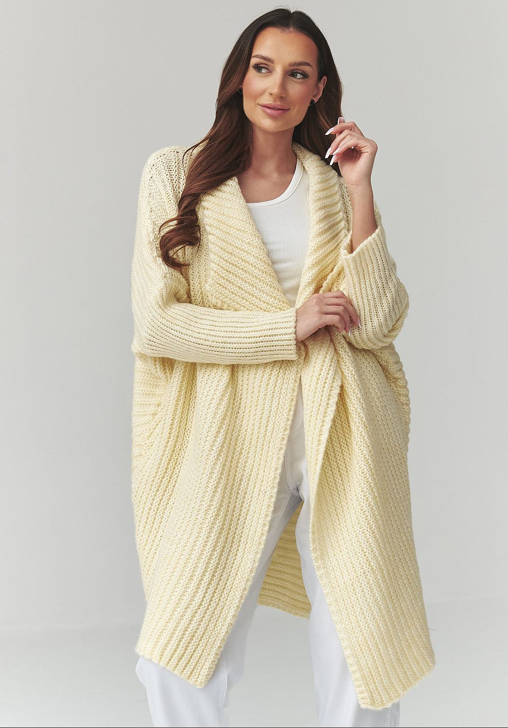  Cardigan model 226885 Makadamia 
