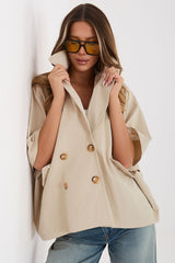 Lightweight Lapel Coat — Spring & Summer Essential